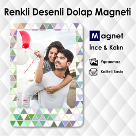 Renkli Resimli Buzdolabı Magneti