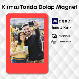 Mercan Kırmızısı İsimli Dolap Süsleri